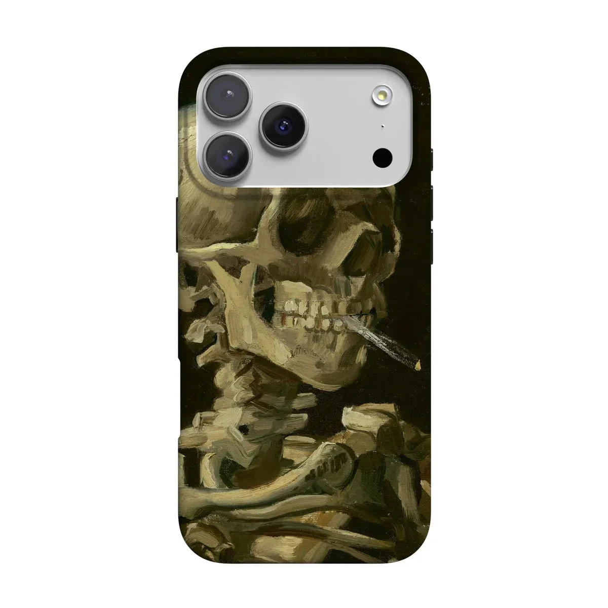 Van Gogh | Head of a Skeleton with a Burning Cigarette Phone Case - Image 139