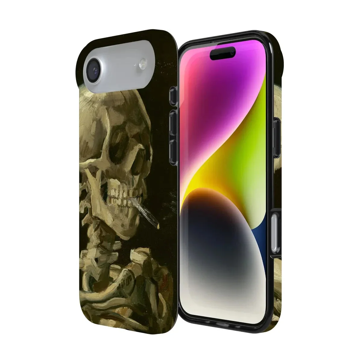 Van Gogh | Head of a Skeleton with a Burning Cigarette Phone Case - Image 144