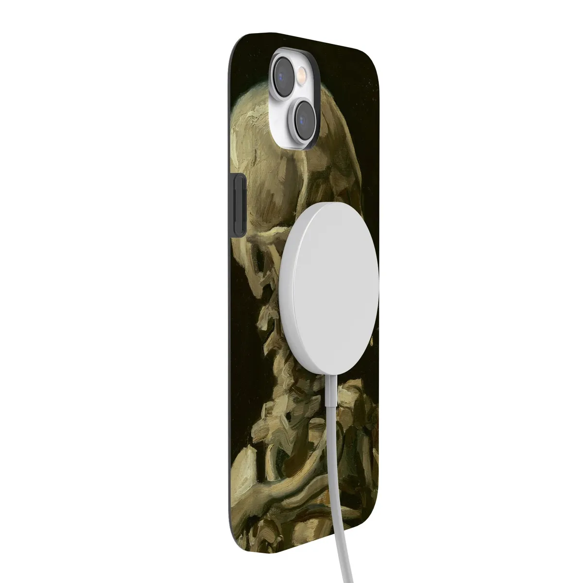 Van Gogh | Head of a Skeleton with a Burning Cigarette Phone Case - Image 150