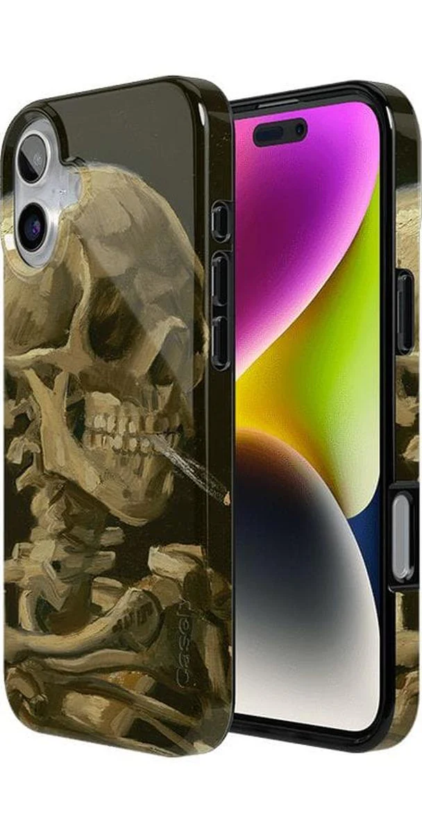 Van Gogh | Head of a Skeleton with a Burning Cigarette Phone Case - Image 20