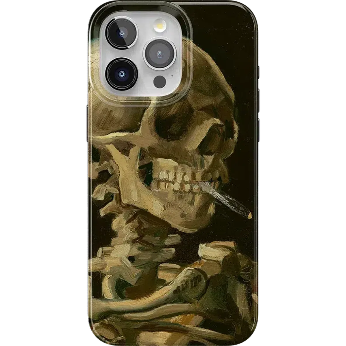 Van Gogh | Head of a Skeleton with a Burning Cigarette Phone Case - Image 29