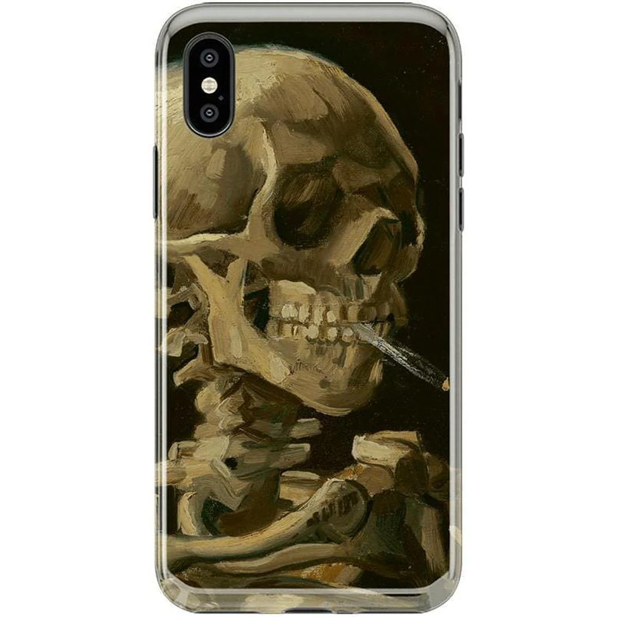 Van Gogh | Head of a Skeleton with a Burning Cigarette Phone Case - Image 62