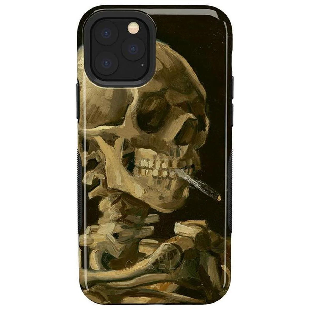 Van Gogh | Head of a Skeleton with a Burning Cigarette Phone Case - Image 79