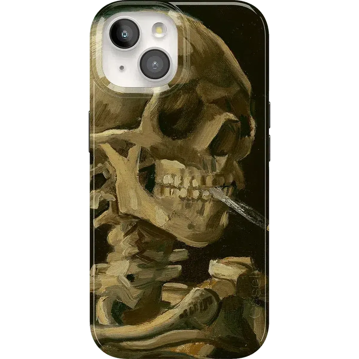Van Gogh | Head of a Skeleton with a Burning Cigarette Phone Case - Image 82
