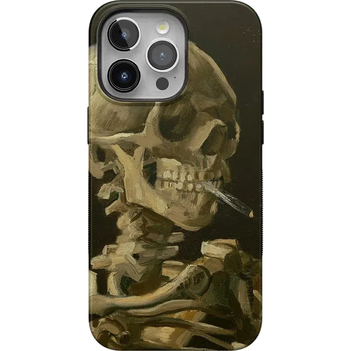 Van Gogh | Head of a Skeleton with a Burning Cigarette Phone Case - Image 83