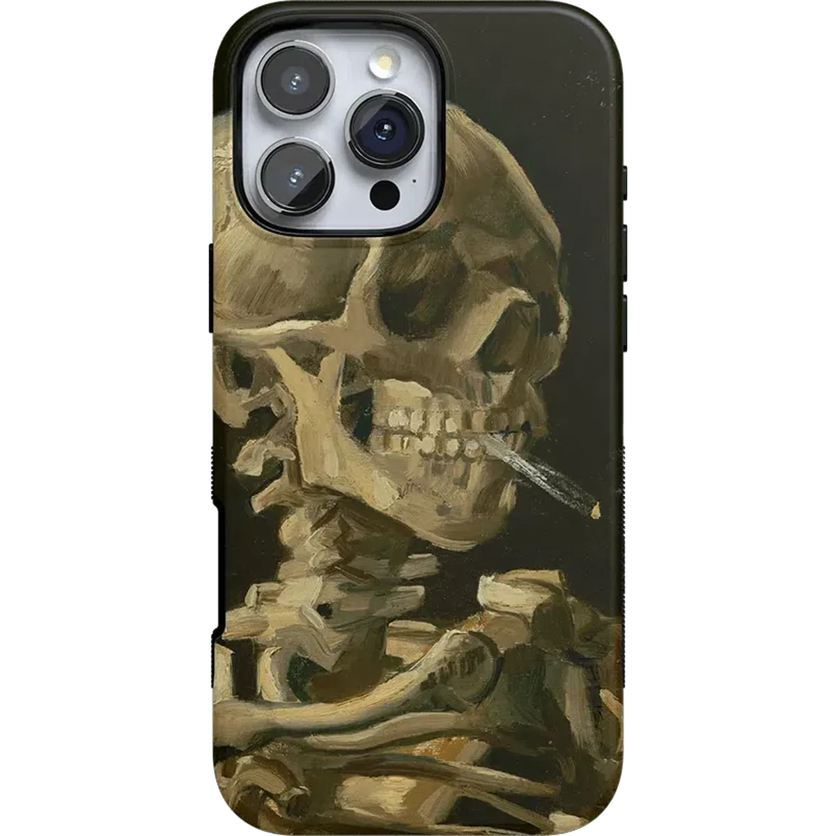 Van Gogh | Head of a Skeleton with a Burning Cigarette Phone Case - Image 91
