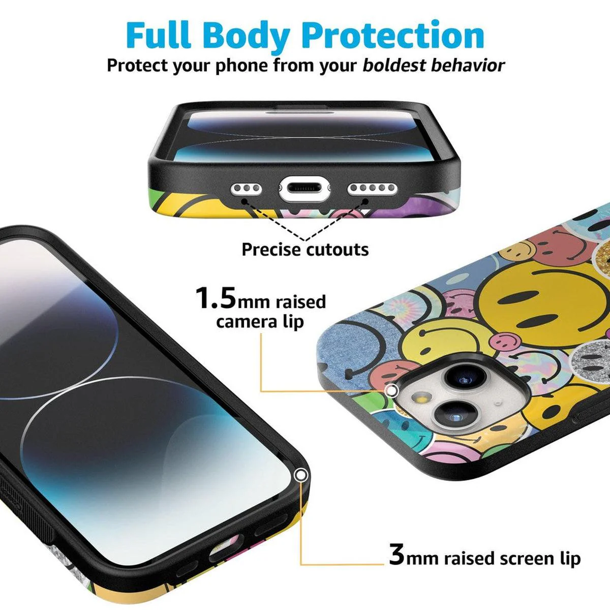 All Smiles | Smiley Face Sticker Case - Image 92
