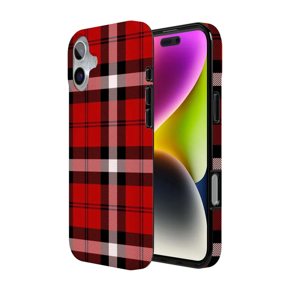 As if! | Red Plaid Case - Image 140
