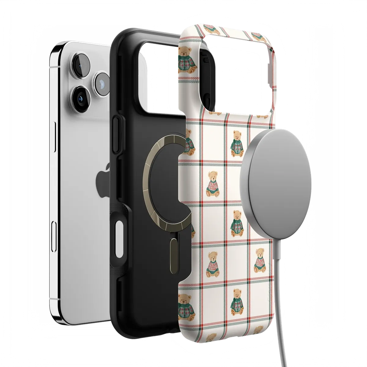 Bear Hugs | Teddy Squares Case - Image 5