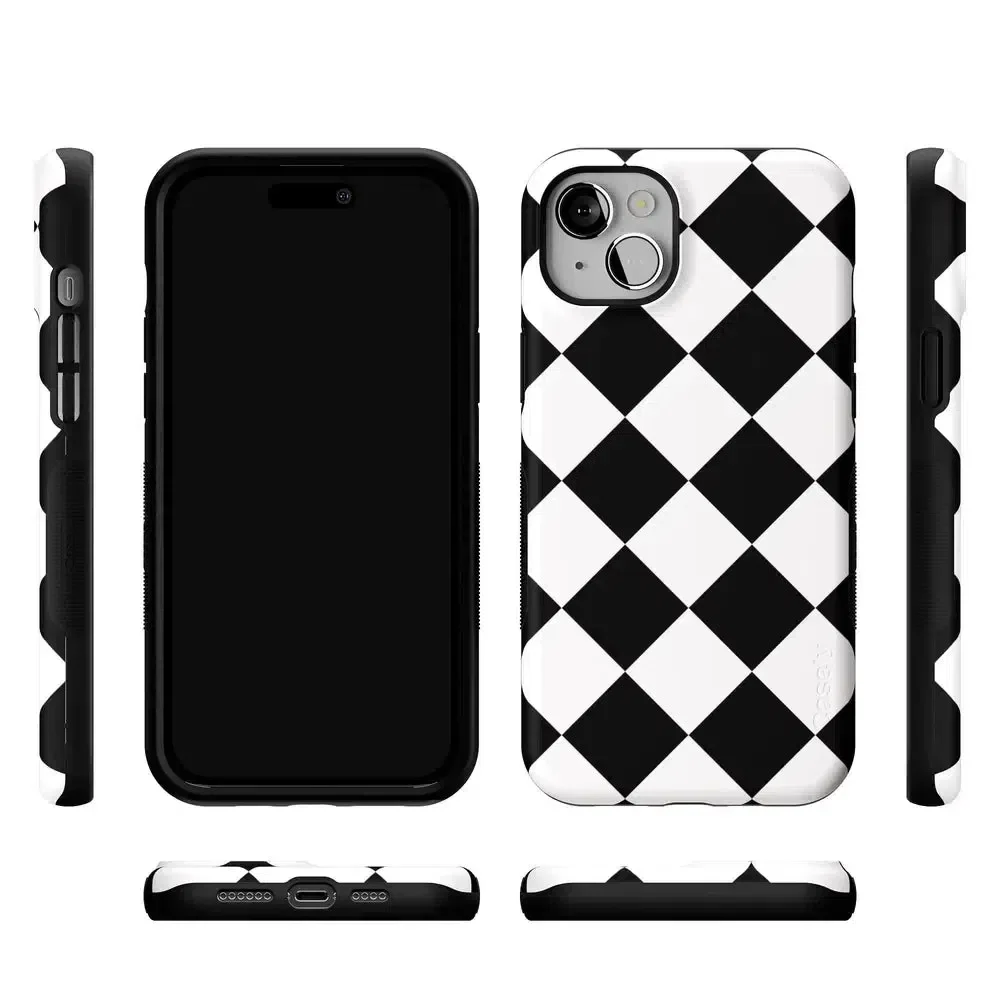 Black Checkerboard | High Contrast Design Case - Image 121