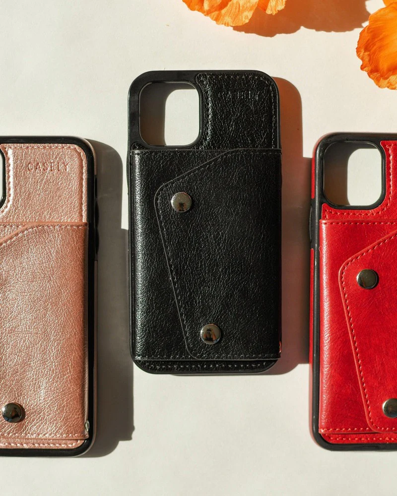 Black Vegan Leather | Wallet Case - Image 10