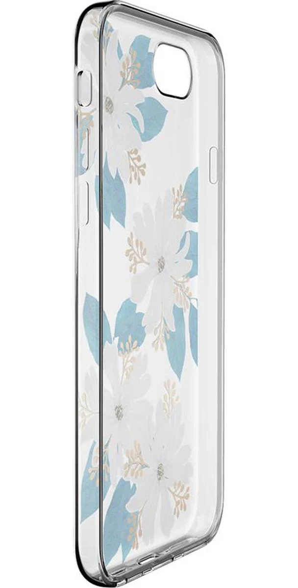 Forget Me Not | Blue and Gold Clear Floral Case - Image 18