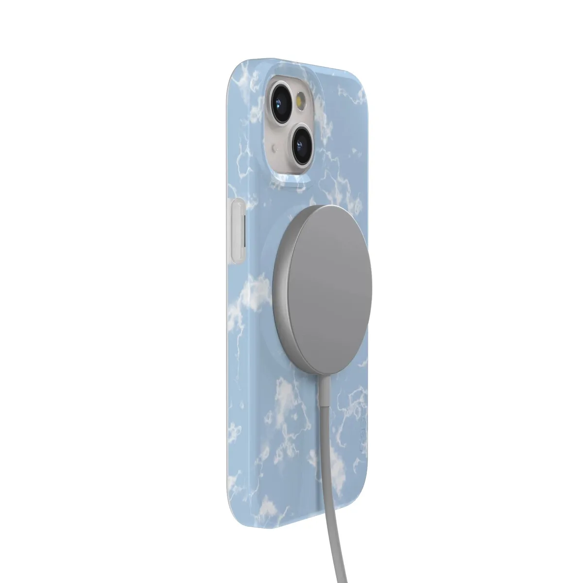 Light Blue Skies | Marble Clouds Case - Image 140