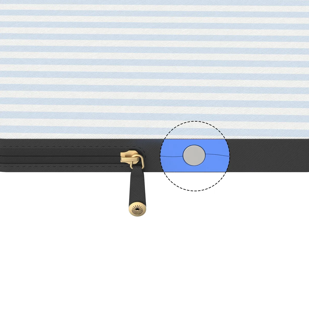 Blue Stripes | Sunday Best Laptop Case - Image 5
