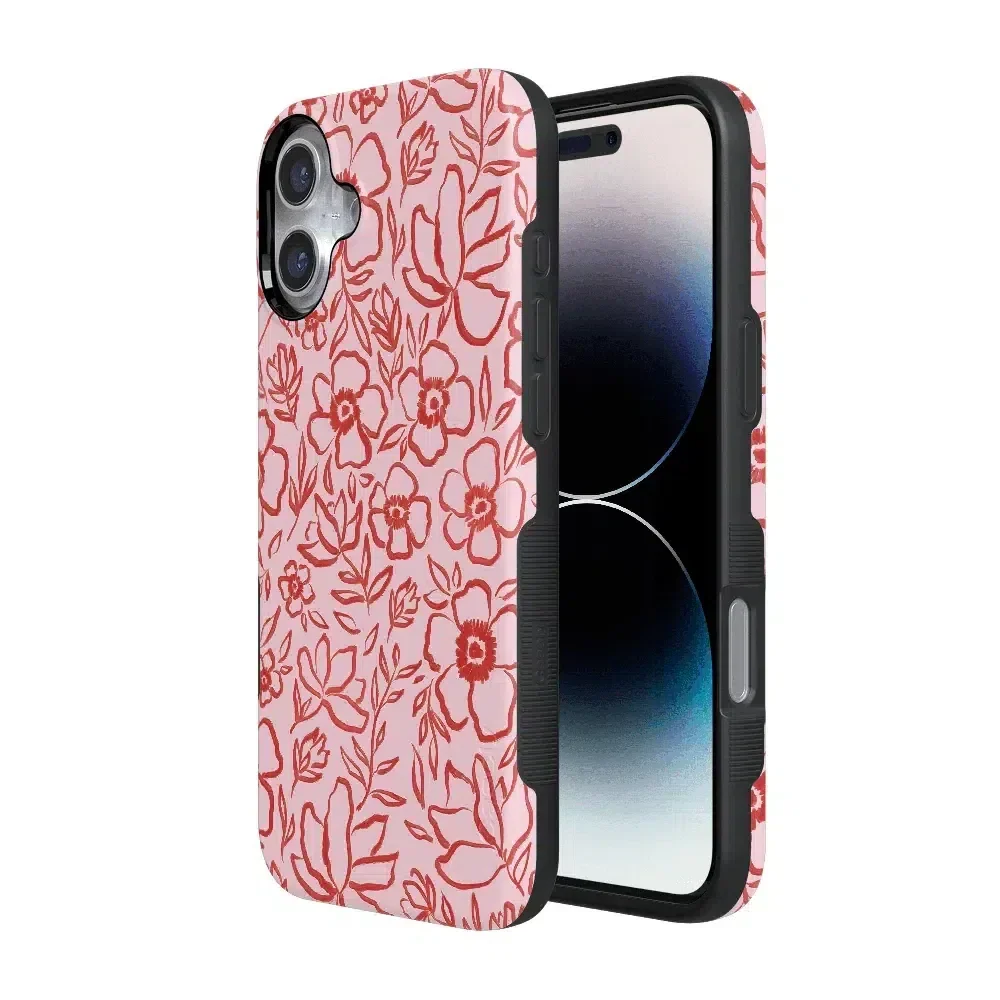 Blush Garden | Floral Doodle Case - Image 20