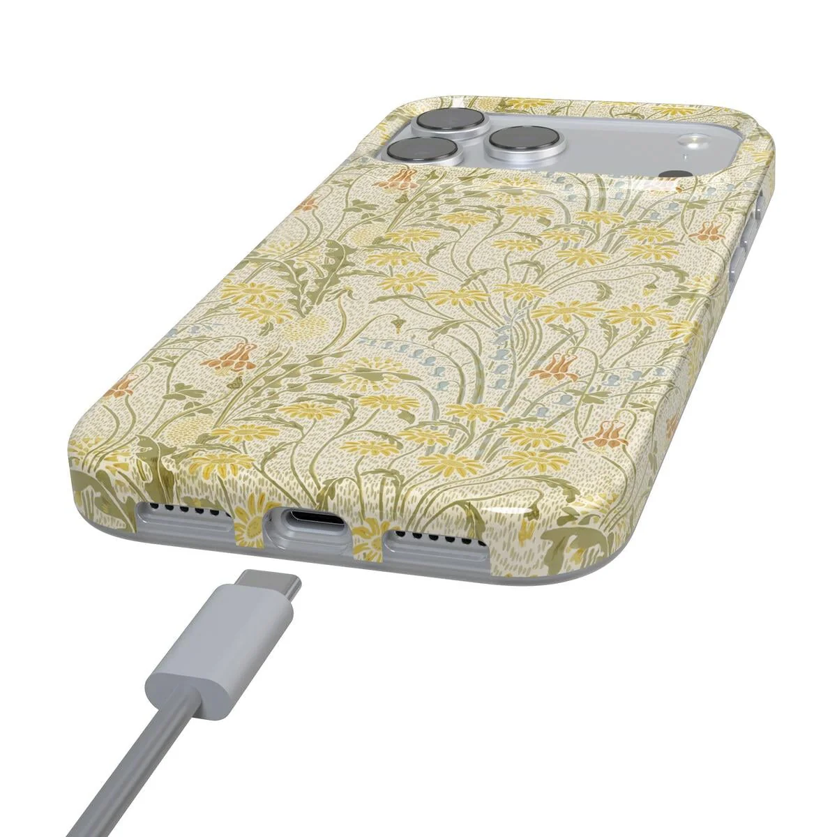 Boho Blooms | Golden Floral Case - Image 195