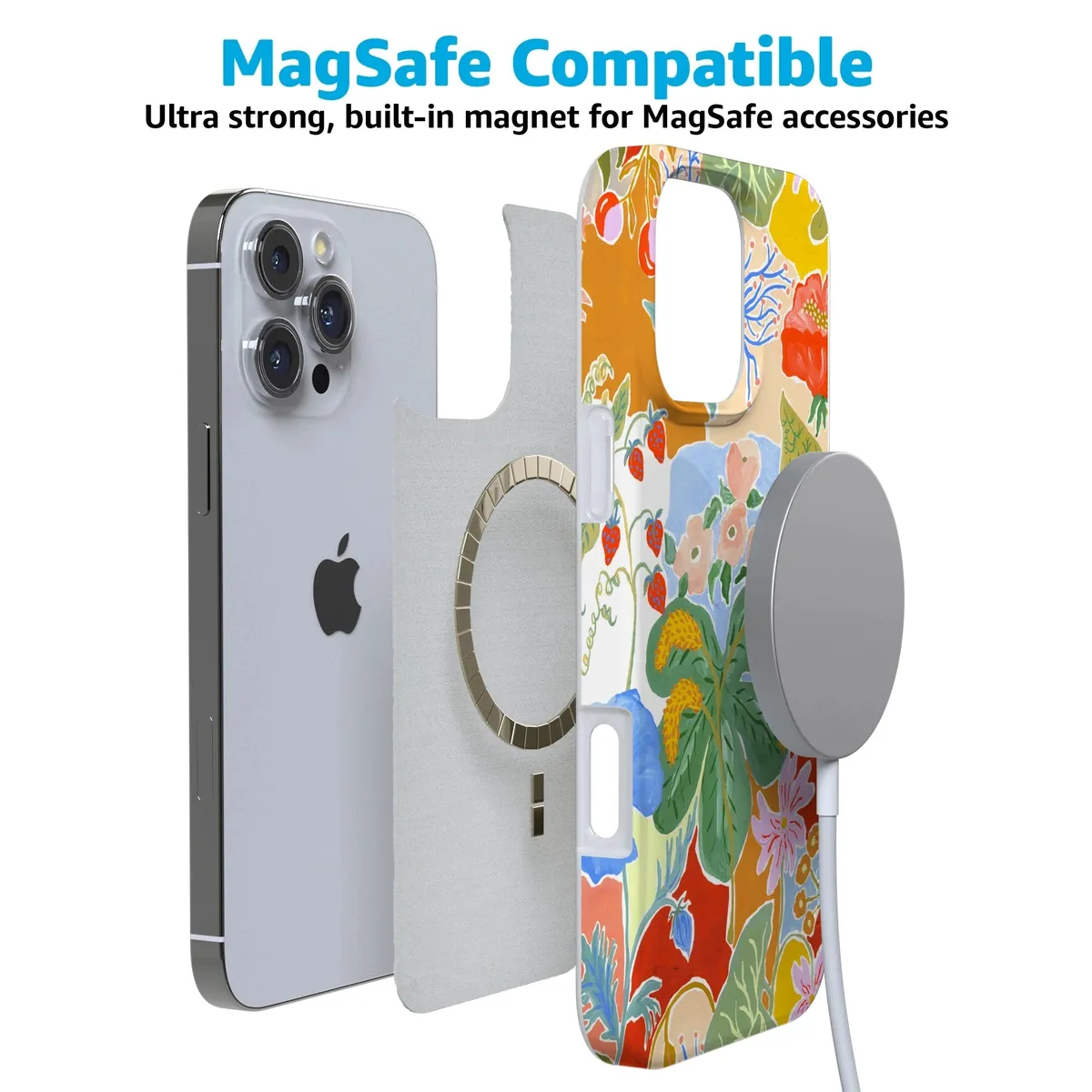 Botanical Blooms | Floral Patchwork Case - Image 106