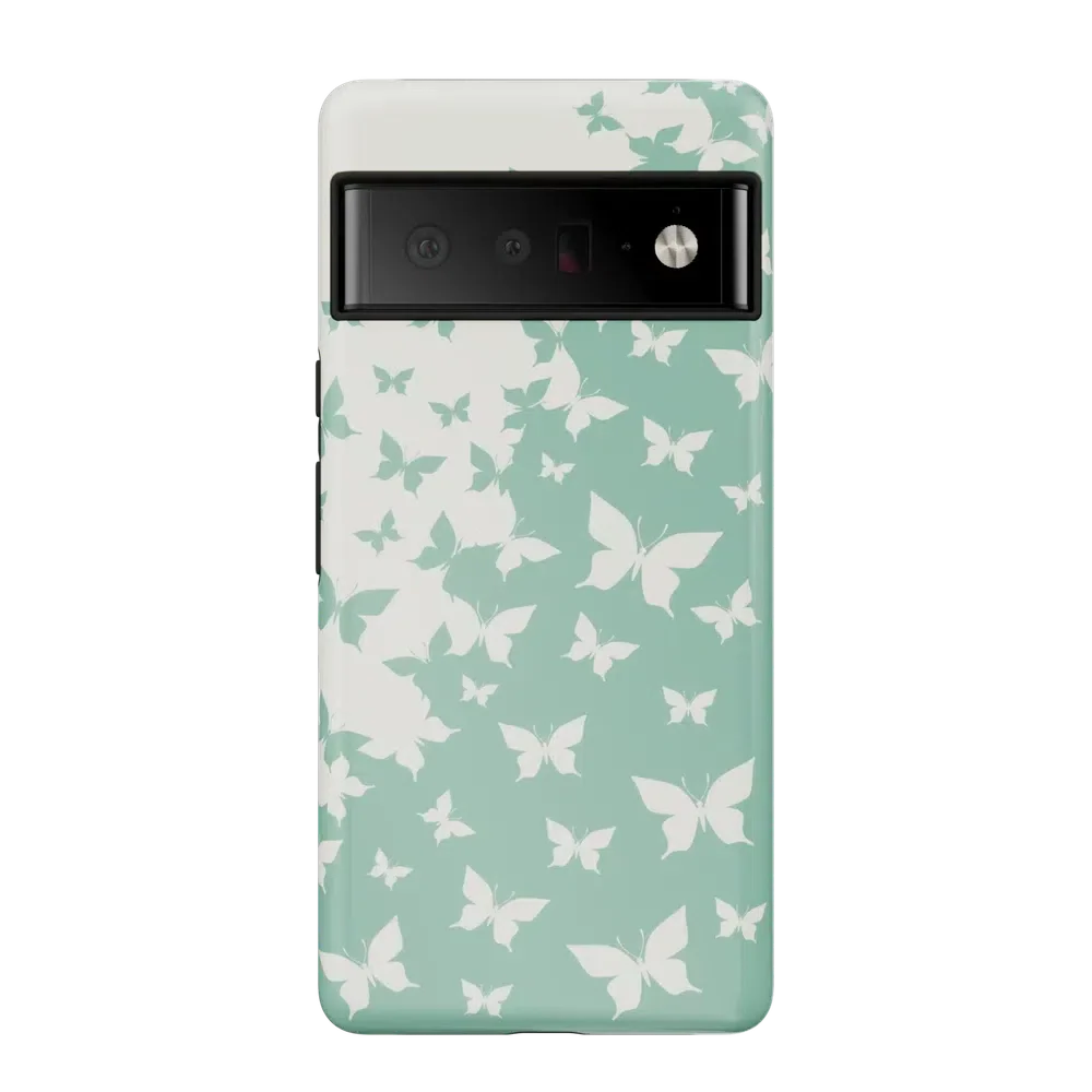 Butterfly Effect | Sage Colorblock Google Pixel Case - Image 4