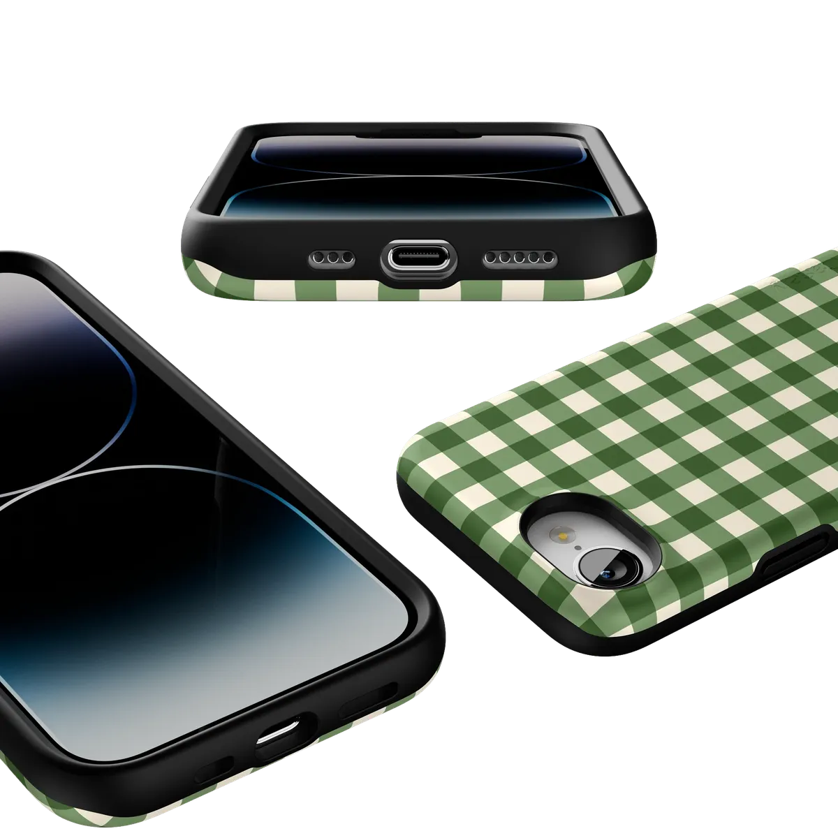 Checked Twice | Green Plaid Case - Image 187