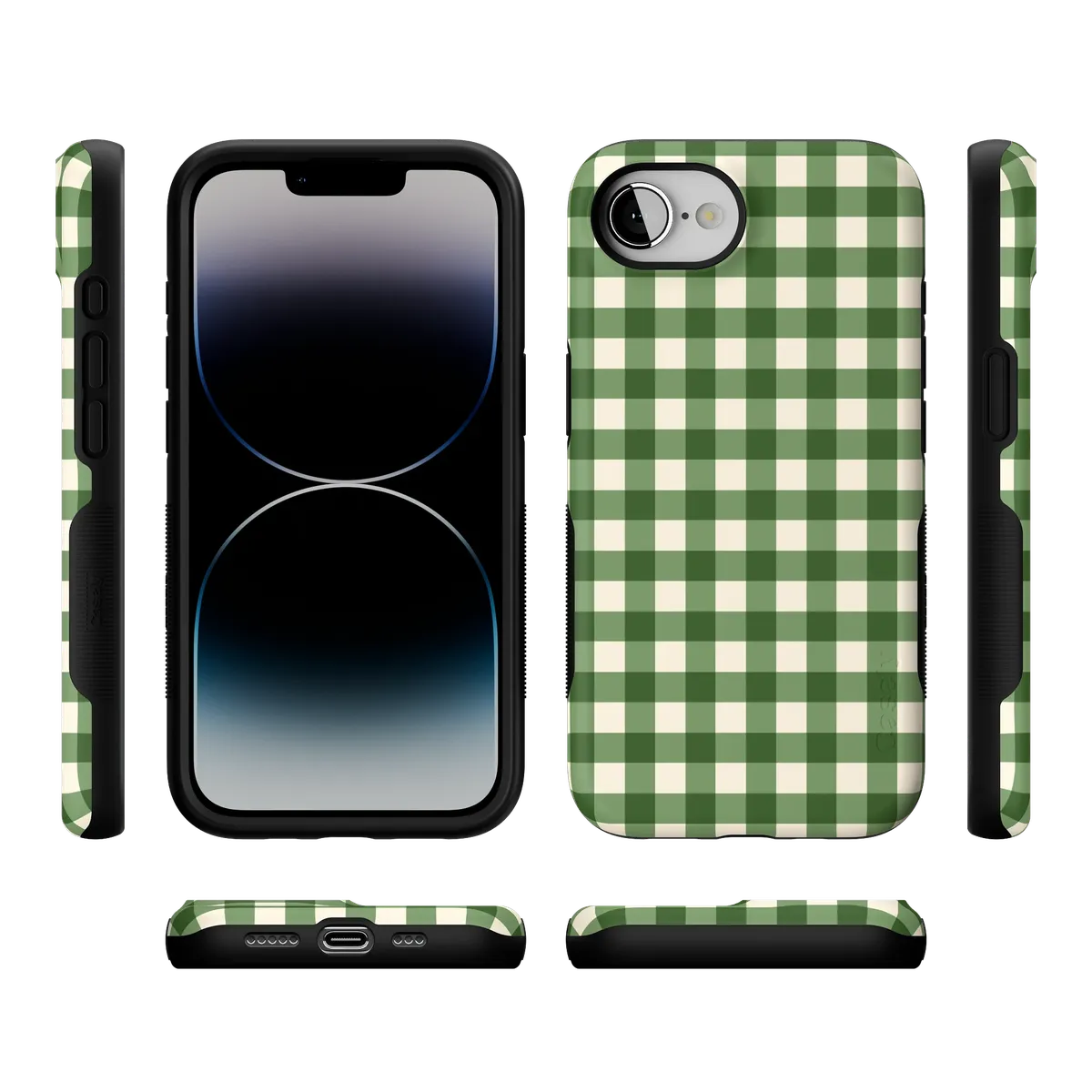Checked Twice | Green Plaid Case - Image 188