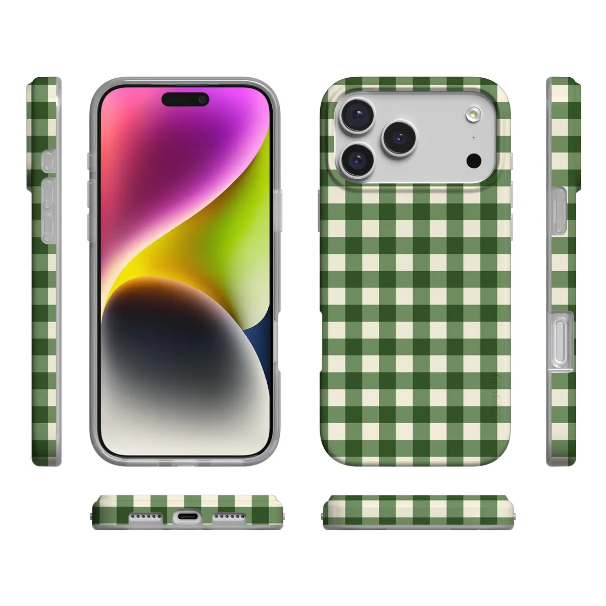 Checked Twice | Green Plaid Case - Image 195