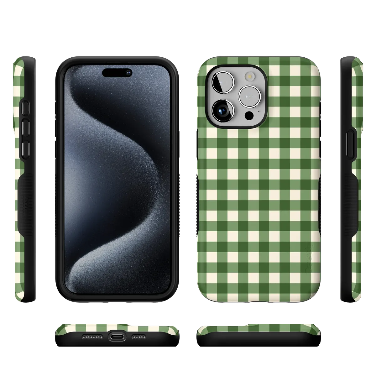 Checked Twice | Green Plaid Case - Image 48