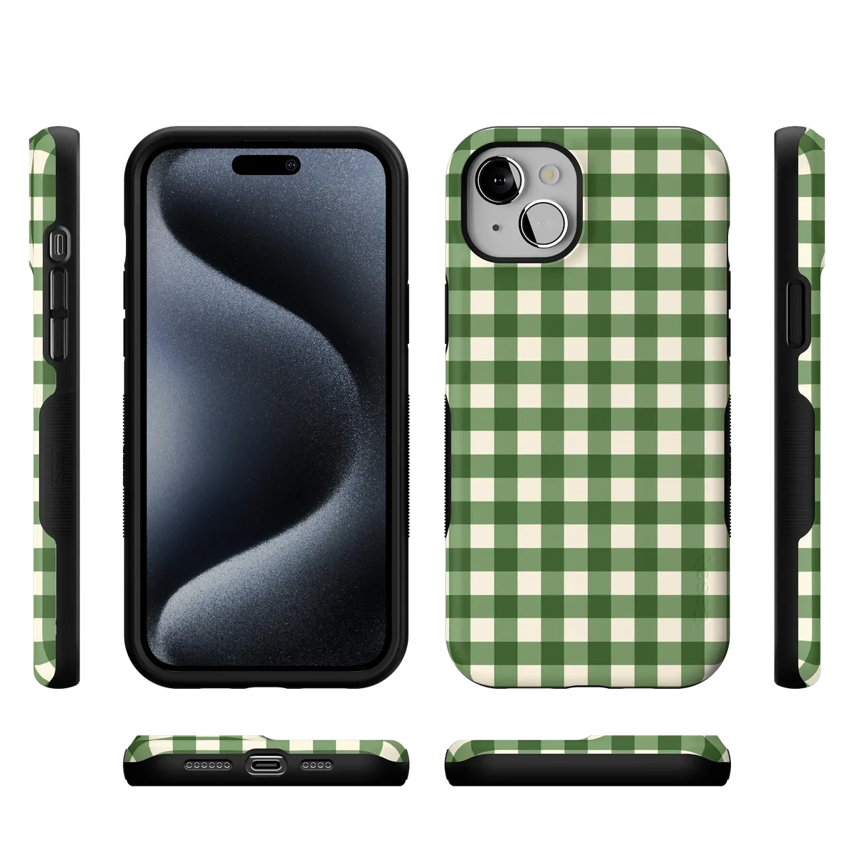 Checked Twice | Green Plaid Case - Image 58