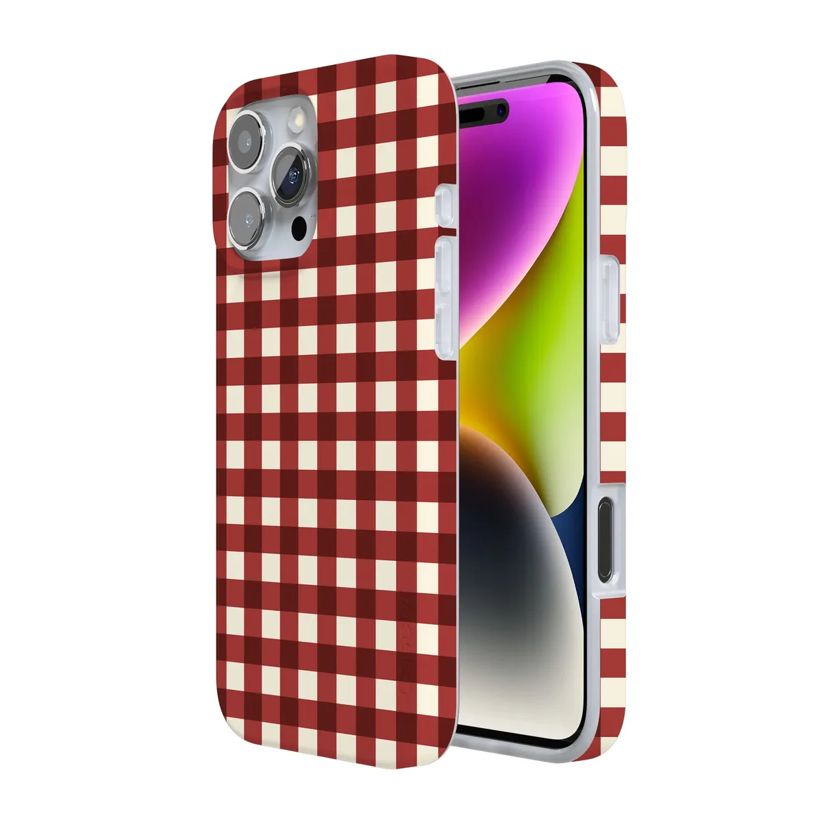 Checked Twice | Red Plaid Case - Image 101