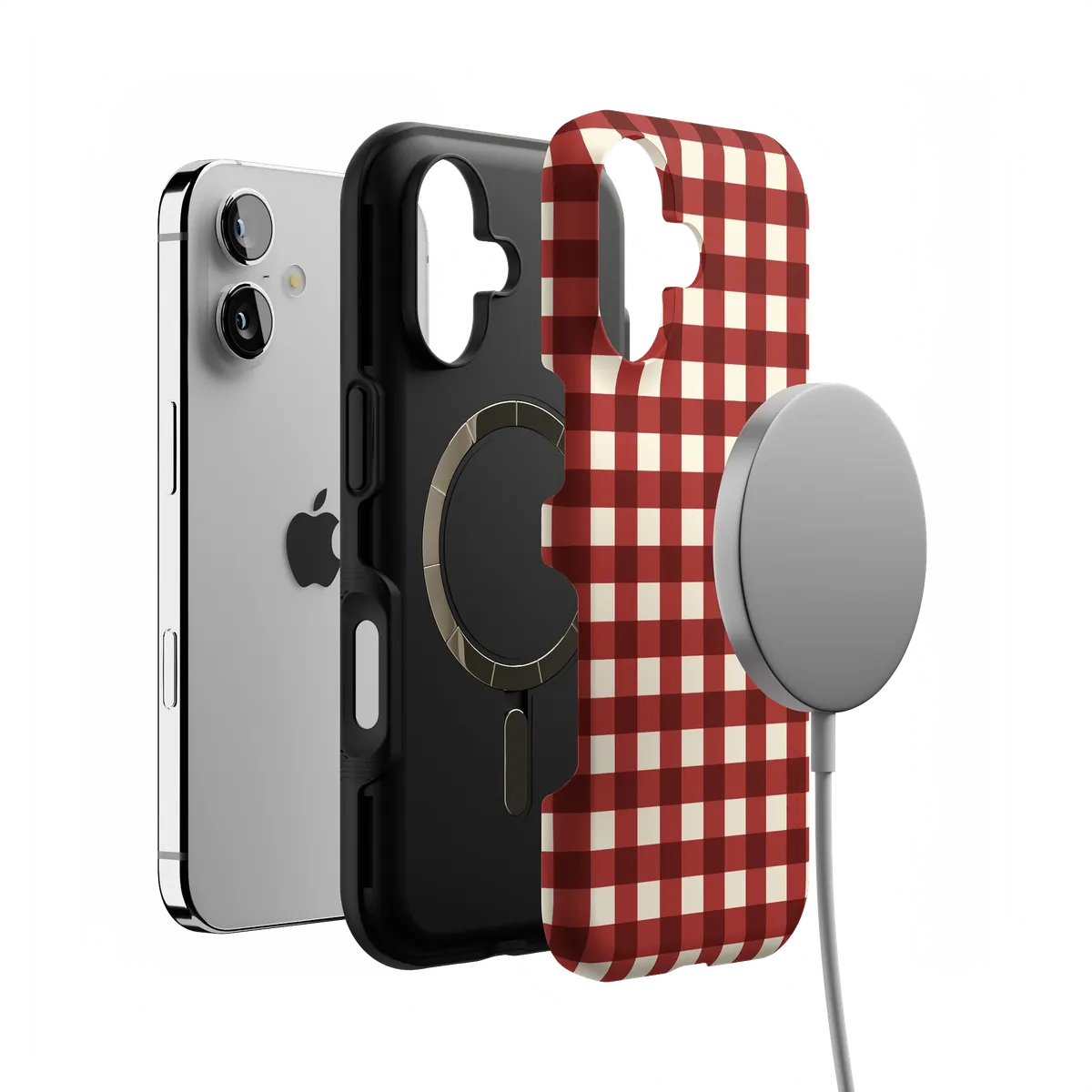 Checked Twice | Red Plaid Case - Image 25