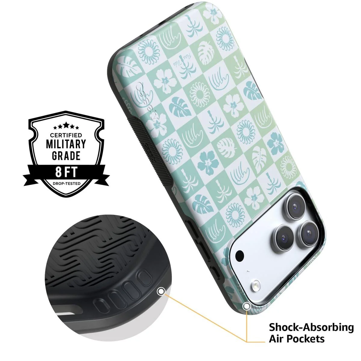 Coastal Checkers | Pura Vida Case - Image 4