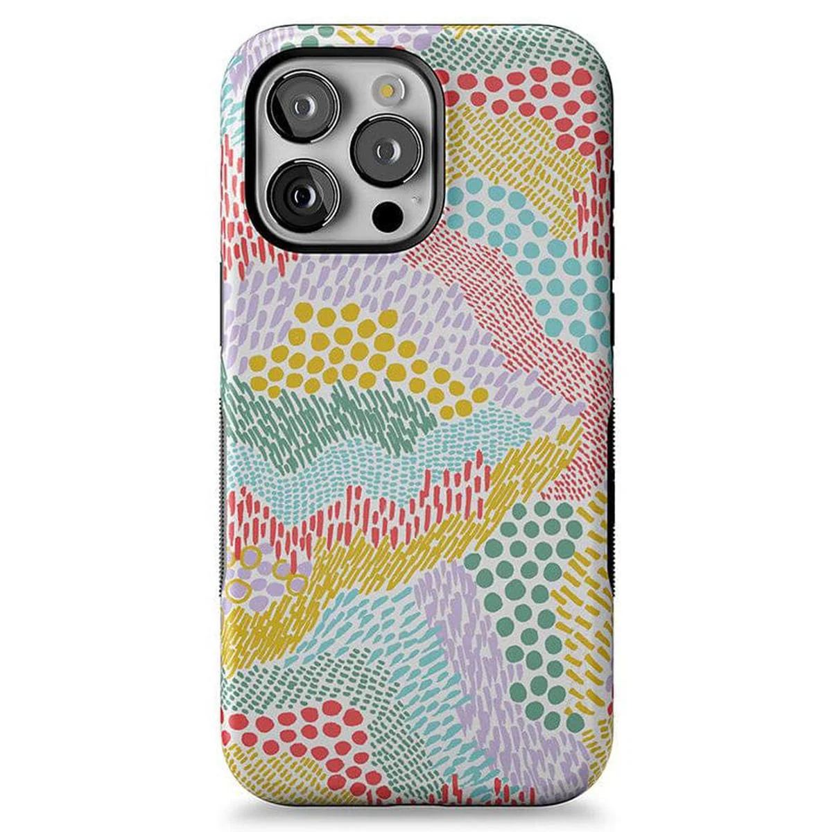 Color Me Happy | Pattern Colorblock Case - Image 81