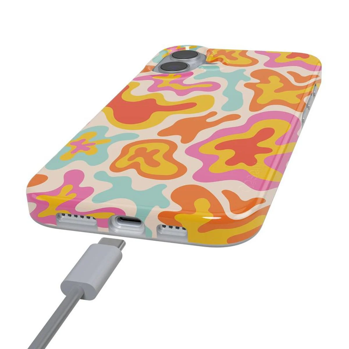 Tropical Color Splash | Abstract Retro Case - Image 26