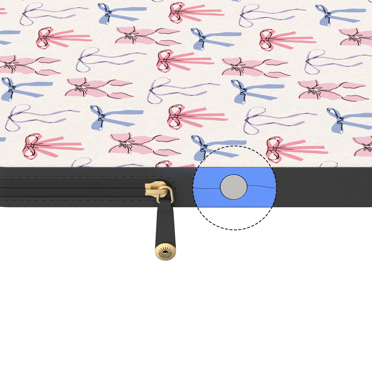 Coquette Girlie | Pastel Bows Laptop Case - Image 5