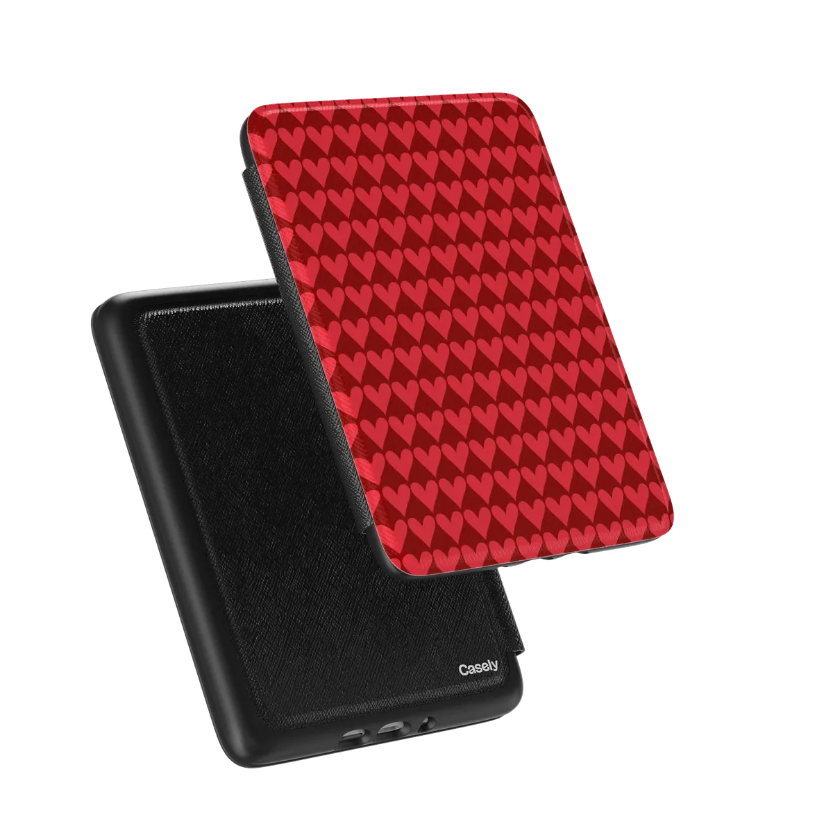 Crazy in Love | Red Hearts Kindle Case - Image 8