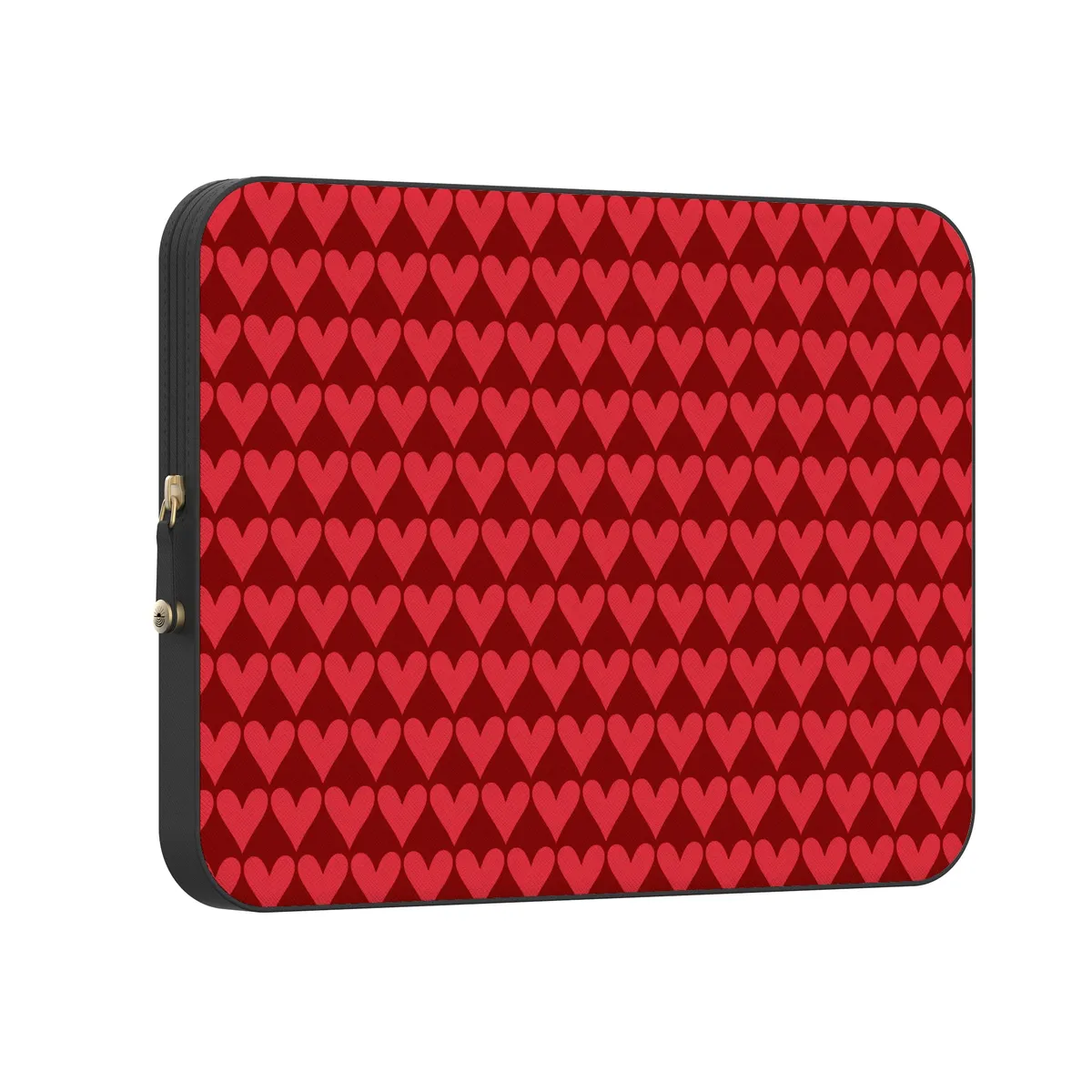 Crazy in Love | Red Hearts Laptop Case - Image 11