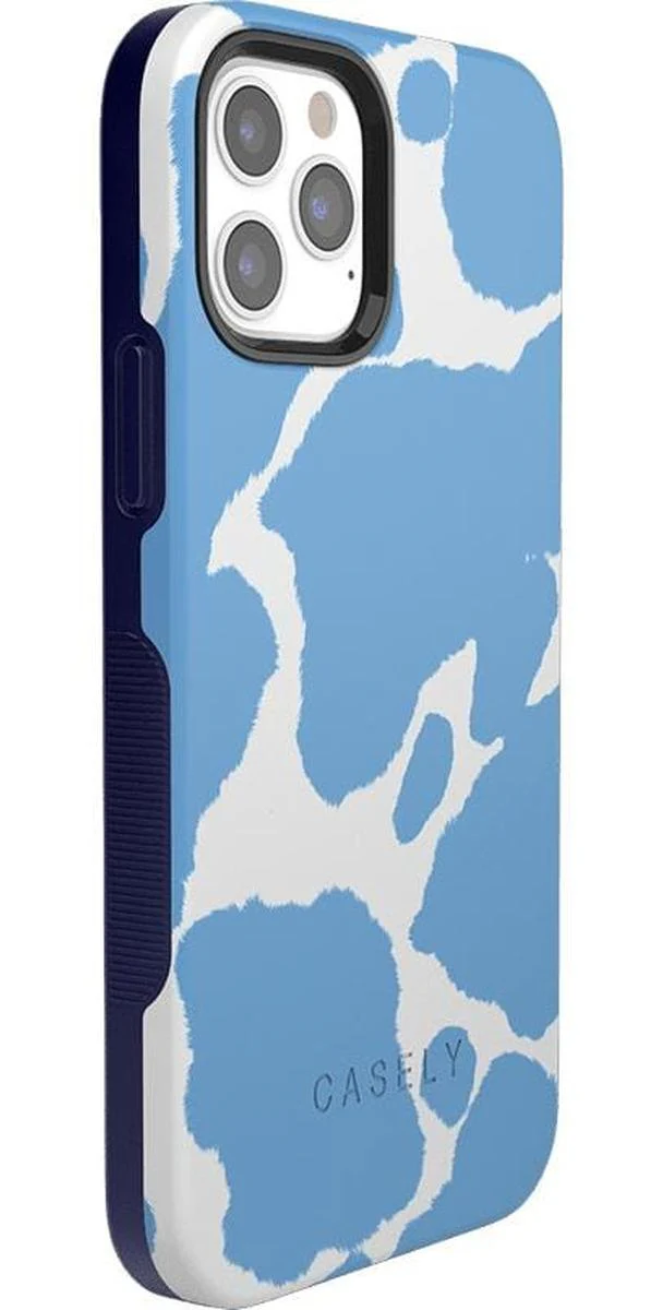 Current MOOd | Light Blue Cow Print Case - Image 43
