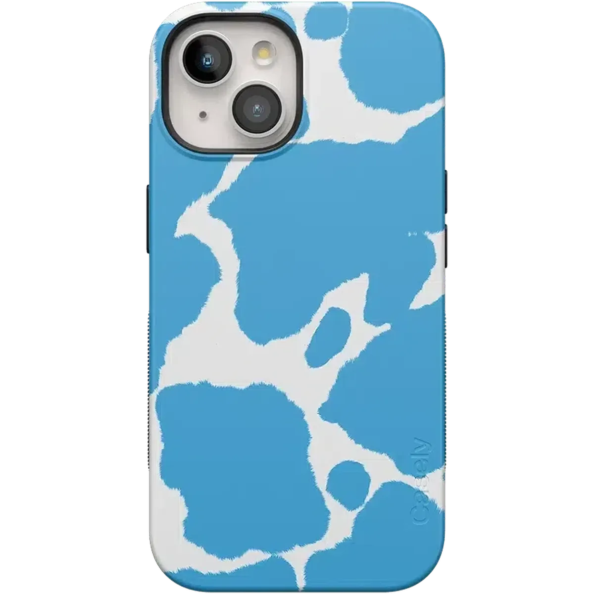 Current MOOd | Light Blue Cow Print Case - Image 66