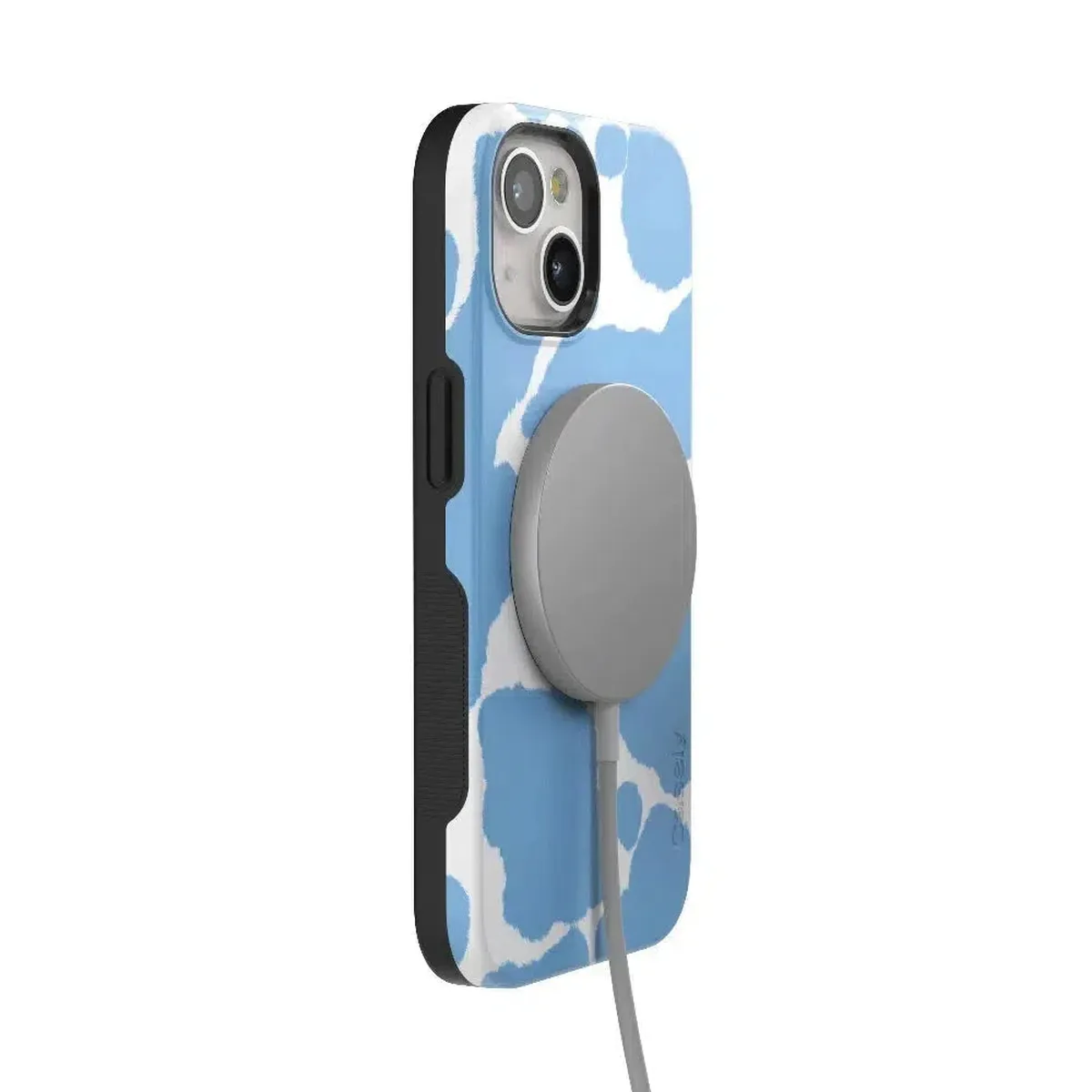 Current MOOd | Light Blue Cow Print Case - Image 70