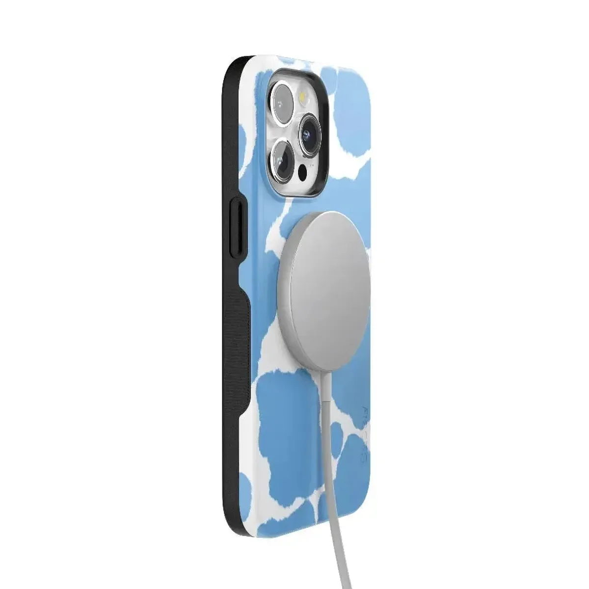 Current MOOd | Light Blue Cow Print Case - Image 81