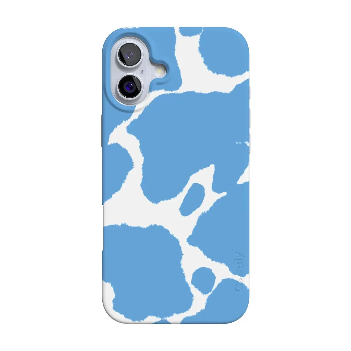 Current MOOd | Light Blue Cow Print Case - Image 89