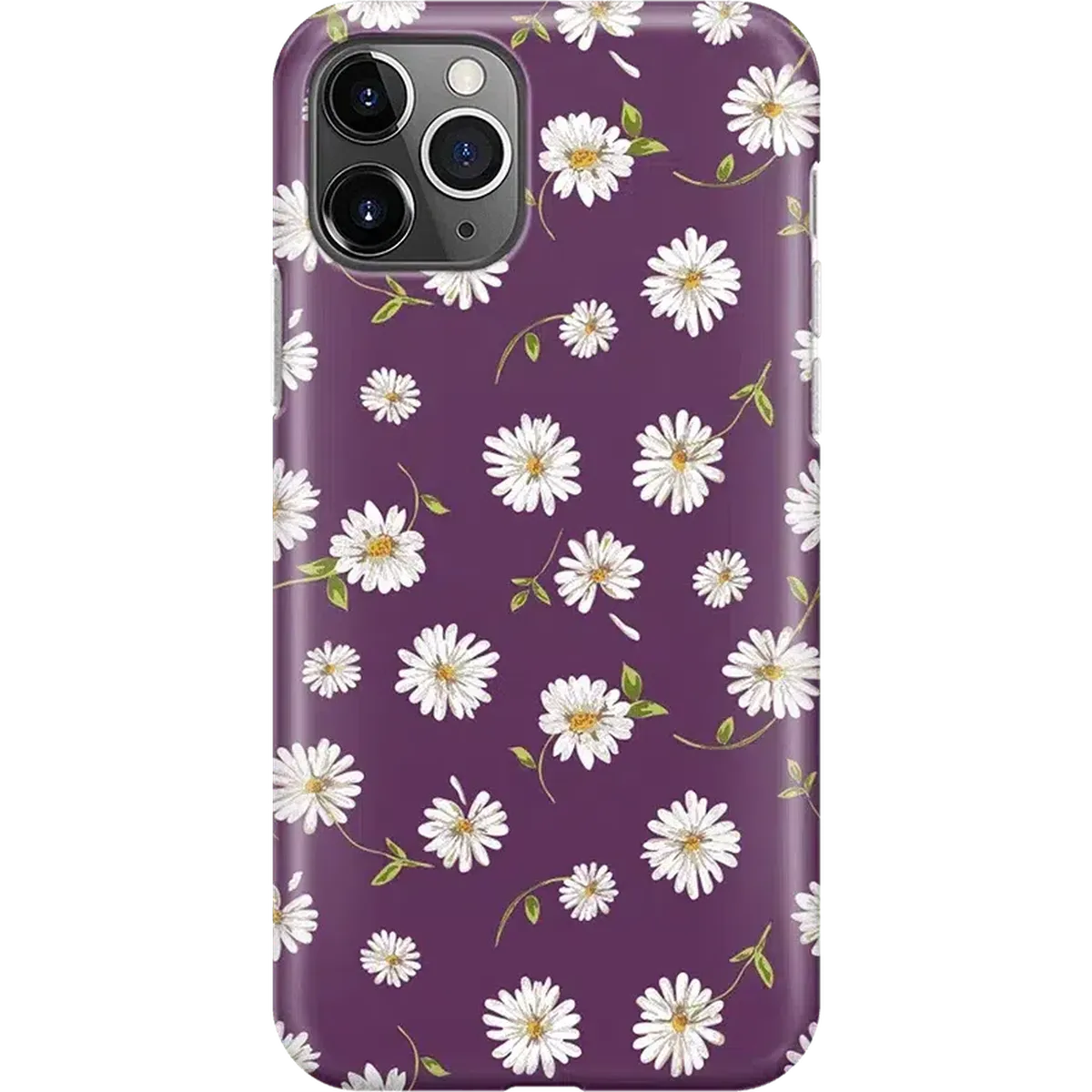 Daisy Daydream | Plum Purple Floral Case - Image 13