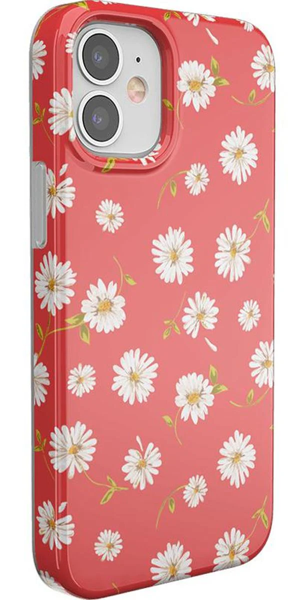 Daisy Daydream | Red Coral Floral Case - Image 19