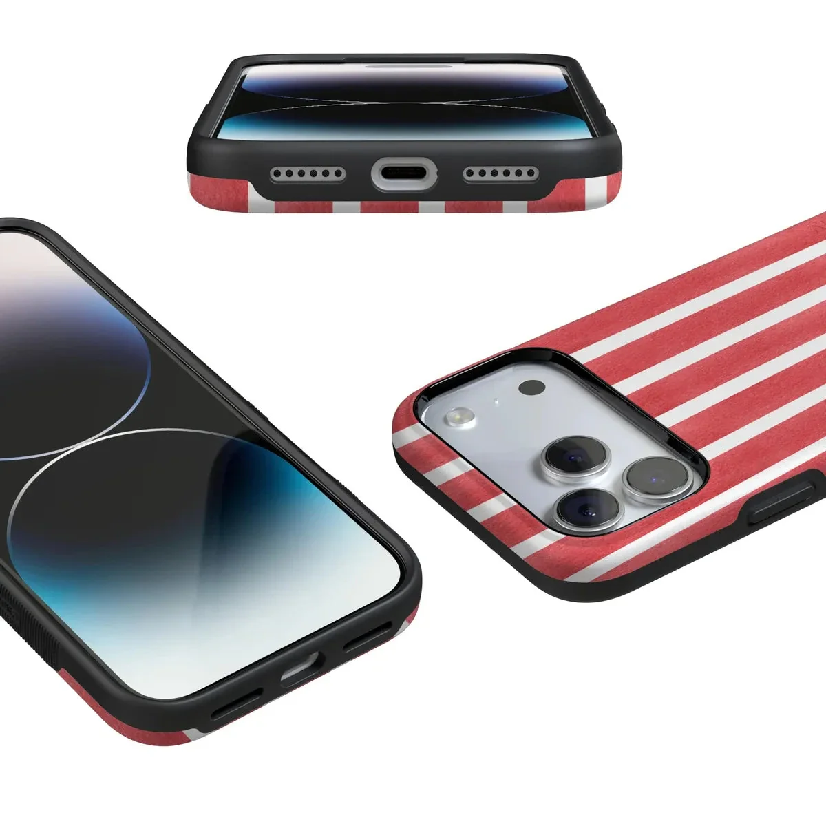 East Coast Summer | Red Stripes Case - Image 10
