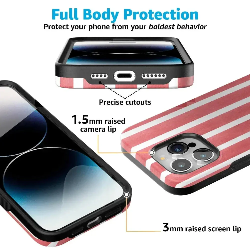 East Coast Summer | Red Stripes Case - Image 15