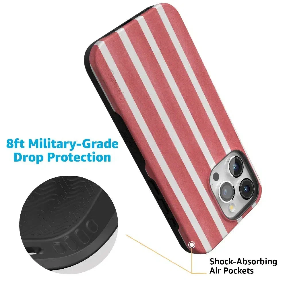 East Coast Summer | Red Stripes Case - Image 16