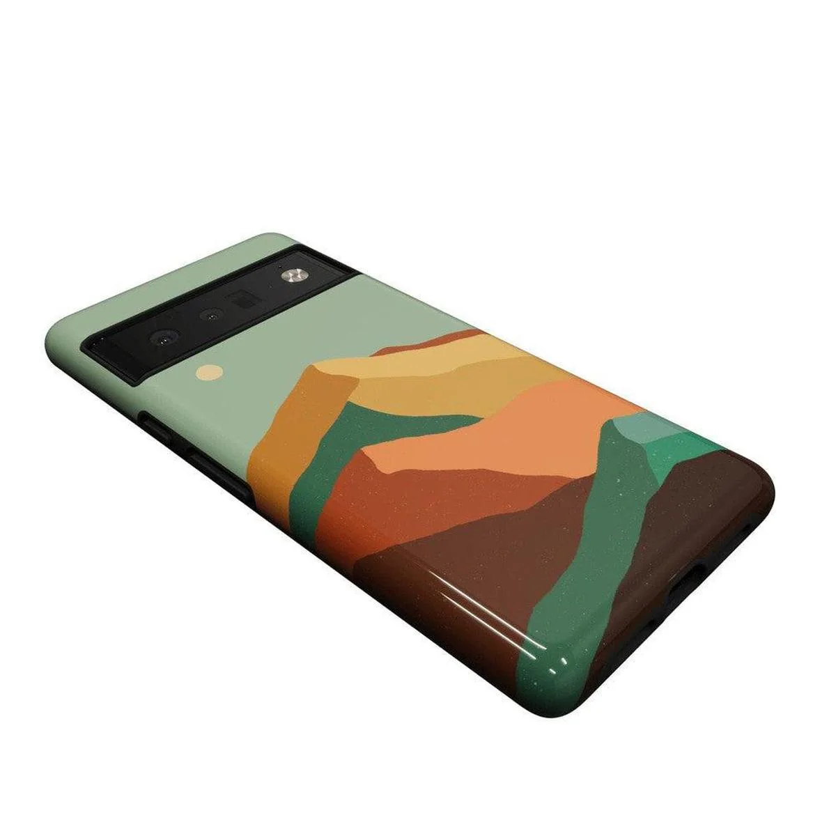 Endless Peaks | Colorblock Mountain Google Pixel Case - Image 5