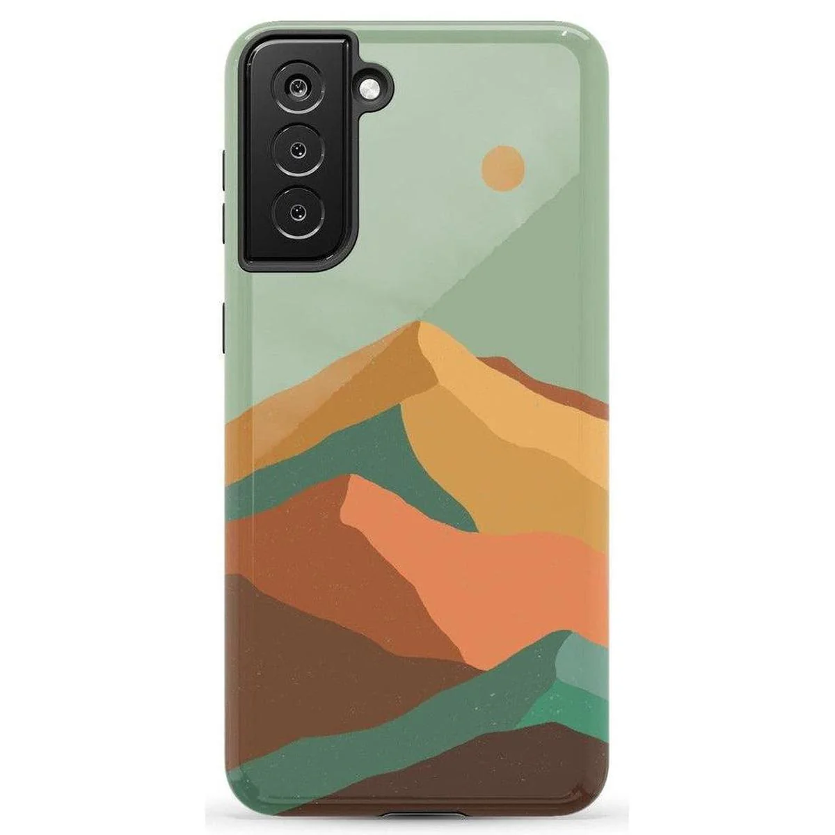 Endless Peaks | Colorblock Mountain Samsung Case - Image 35