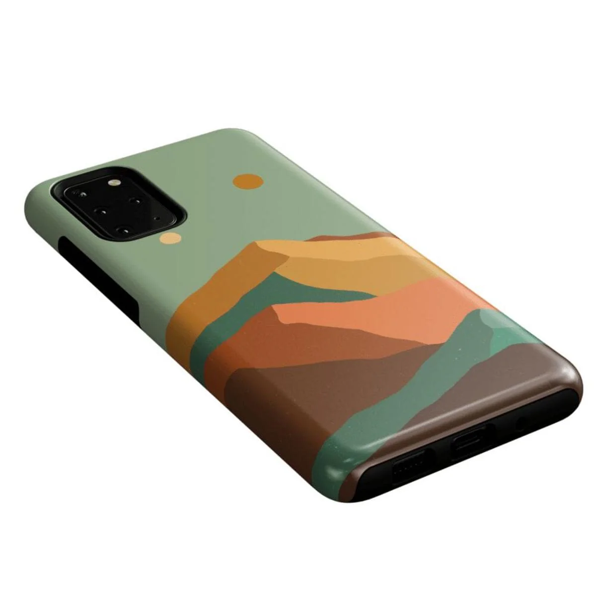 Endless Peaks | Colorblock Mountain Samsung Case - Image 42