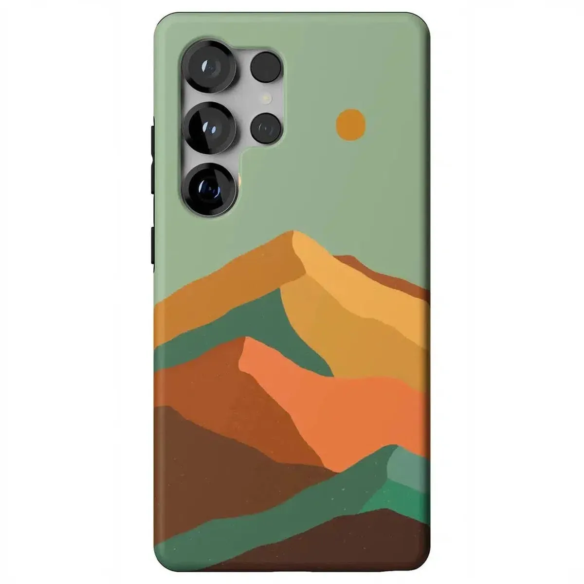 Endless Peaks | Colorblock Mountain Samsung Case - Image 49