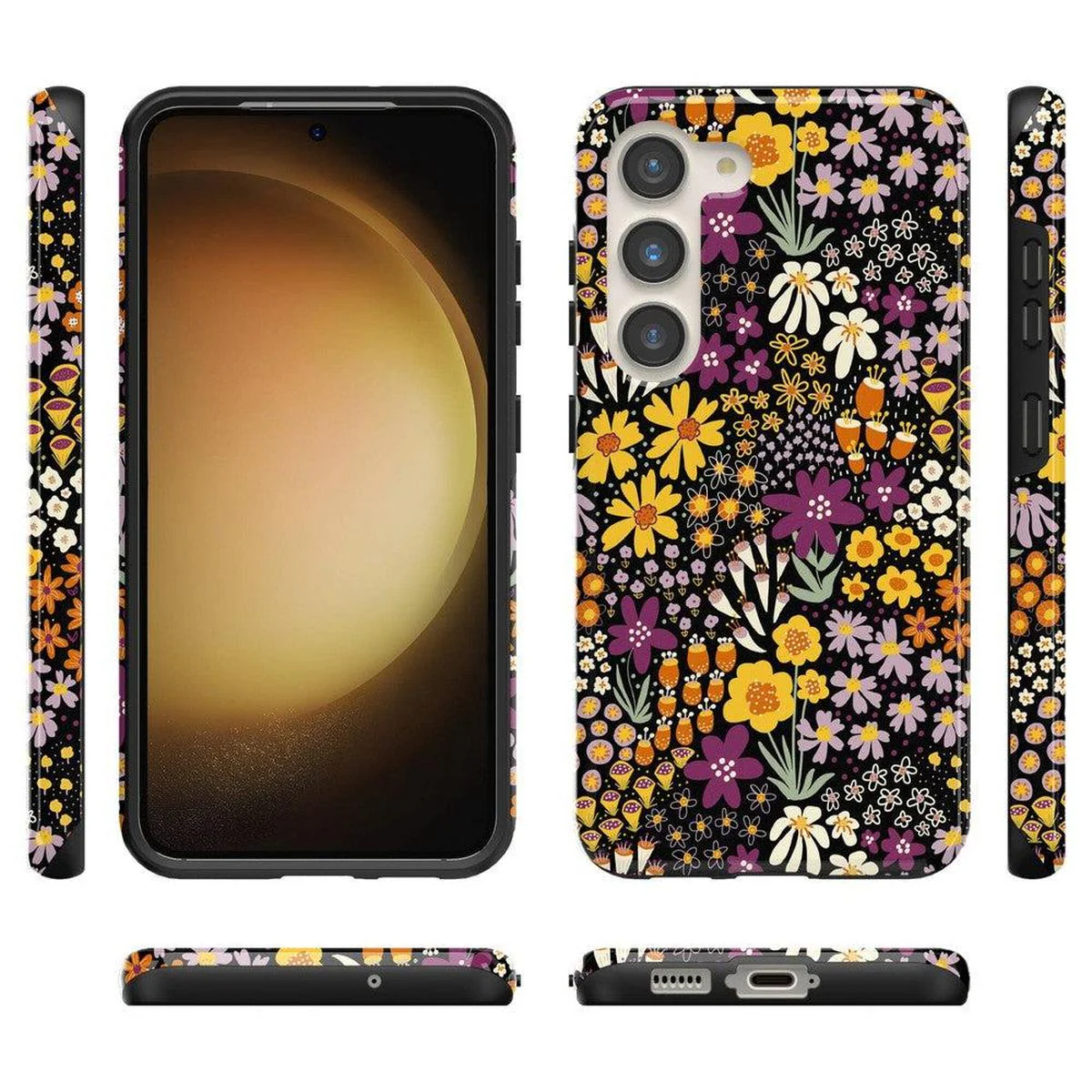 Falling for You | Plum Floral Samsung Case - Image 15